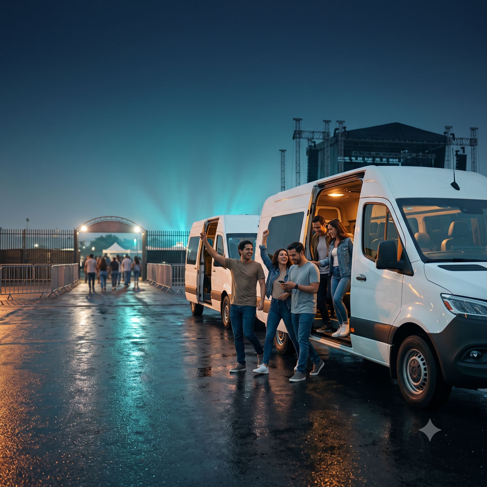 Servicio de transporte Conciertos